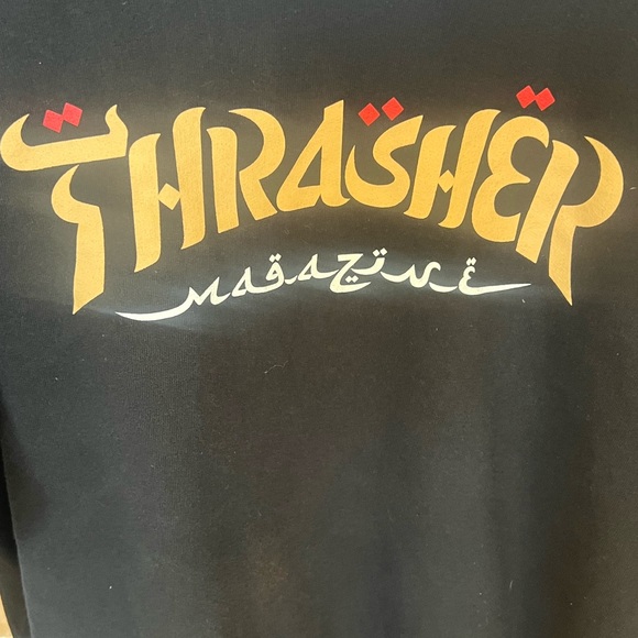 COPY - Thrasher Men’s Sweatshirt. Size Medium - Picture 2 of 3